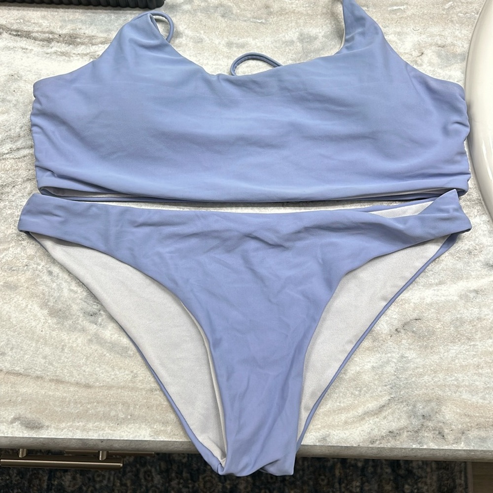 Purple shine bikini